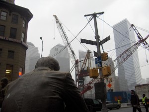 World Trade Center site reconstruction, by Scott Ufford