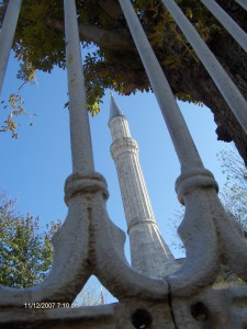 The Haga Sofia mosque, former Byzantine Empire cathedral, Istanbul, Turkey, by Scott Ufford
