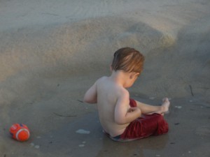 At play in the sands of Creation. By Scott Ufford.